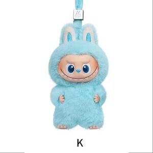 (K) Labubu x THE MONSTERS Pin for Love Plush Pendant LETTER K KNOWLEDGE - Sealed